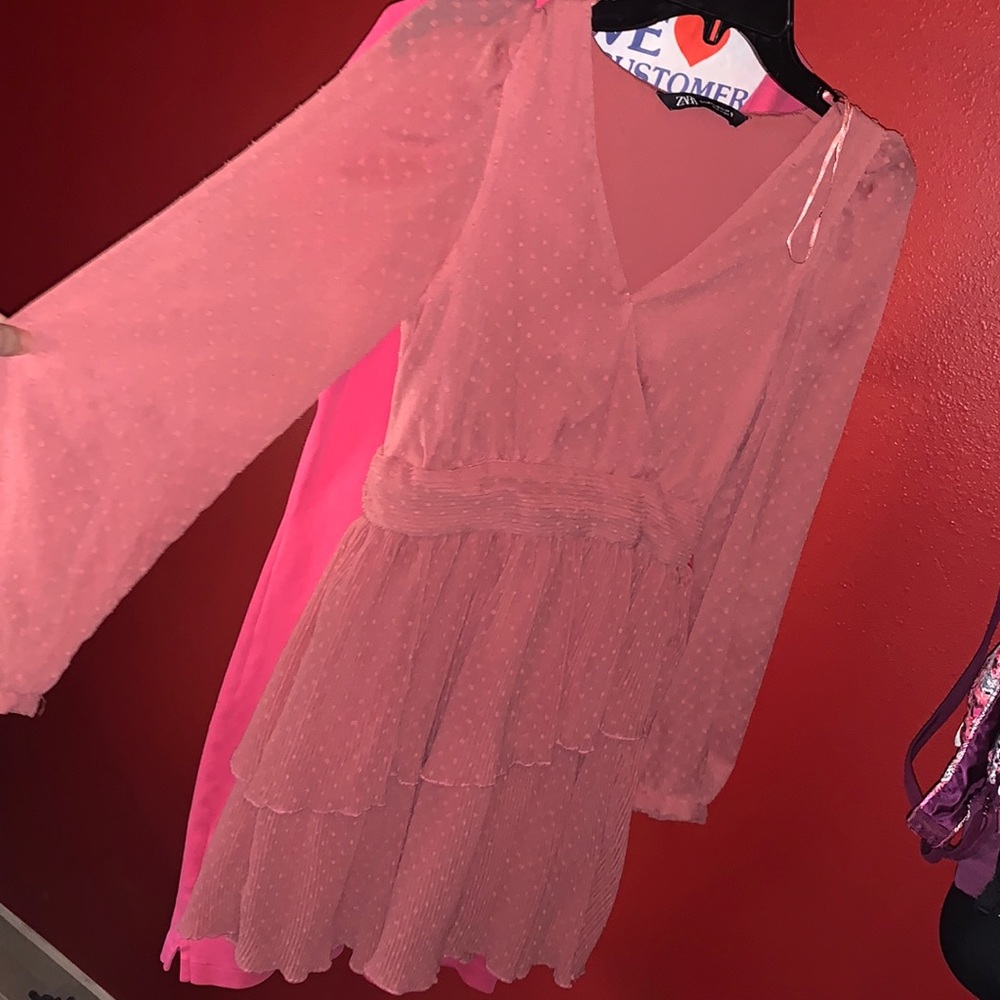 Tiered zara dress